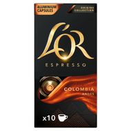 Café em Cápsula Torrado e Moído Espresso Colômbia L'or Origins Collection Caixa 52g 10 Unidades