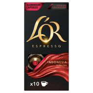 Café em Cápsula Torrado e Moído Espresso Indonésia L'or Origins Collection Caixa 10 Unidades