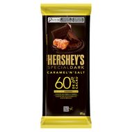 Chocolate Amargo 60% Cacau Caramel 'n' Salt Hershey's Special Dark Pacote 85g