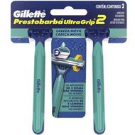 Aparelho De Barbear Gillette Ultragrip Móvel 2 Unidades