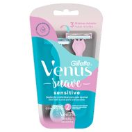 Aparelho de Depilar Gillette Venus Suave Sensitive 2un