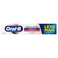 Creme Dental Oral-B Duplo Alívio Sensitive + Gengiva Caixa 140g Leve Mais Pague Menosg