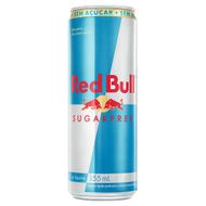 Energético Sem Açúcar Red Bull Energy Drink Sugarfree, 355 ml