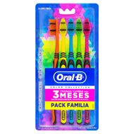 Escova Dental Suave Oral-B Color Collection 5 Unidades