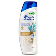 Shampoo Anticaspa Head & Shoulders Crescimento Frasco 400ml