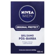Bálsamo Pós-Barba Nivea Men Original Protect Caixa 100ml