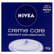 Sabonete Barra Hidratante Nivea Creme Care Caixa 90g