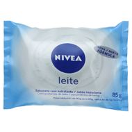 Sabonete Barra Hidratante Leite Nivea Flow Pack 85g