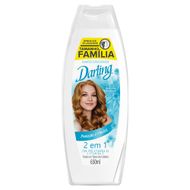 Shampoo 2 em 1 Original Darling Frasco 650ml Tamanho Família