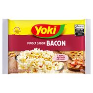 Pipoca para Micro-Ondas Bacon Yoki Pacote 100g