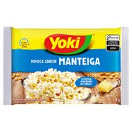 Pipoca para Micro-Ondas Manteiga Yoki Pacote 100g