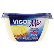 Manteiga e Margarina com Sal Vigor Mix Pote 500g