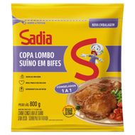 Sobrepaleta Suina Fatiado Sadia 800g