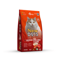 Ração New Dots Premium Gatos Castrados 1kg