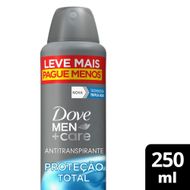 Antitranspirante Aerossol Proteção Total Dove Men+Care 250ml