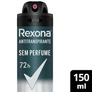 Antitranspirante Aerossol Rexona  Invisible  Men 150ml