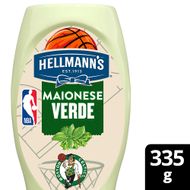 Maionese Verde Ervas NBA Boston Celtics Hellmann's Squeeze 335g