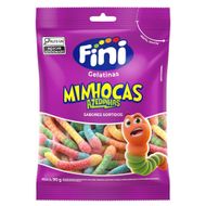Bala de Gelatina Fini Minhocas Azedinhas 90g