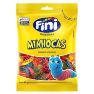 Bala de Gelatina Fini Minhocas 90g