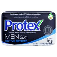 Sabonete em Barra Antibacteriano com Óleo de Linhaça Protex Men 85g
