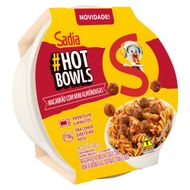Macarrão ao Molho Sugo com Mini almôndegas Sadia Hot Bowls Pote 300g