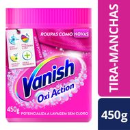 Tira Manchas em Pó Vanish Multi Power Oxi Action 450g para Roupas Coloridas