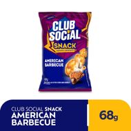 Salgadinho Club Social Snack Barbecue 68g