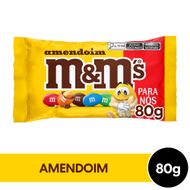 Confeito M&M's King Size Amendoim 80g