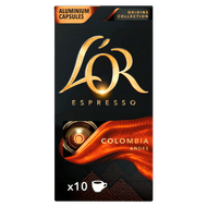 Café em Cápsula Torrado e Moído Espresso Colômbia L'or Origins Collection Caixa 52g 10 Unidades
