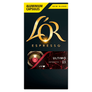Café em Cápsula Torrado e Moído Espresso Ultimo L'or Caixa 52g 10 Unidades