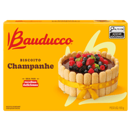 Biscoito Champagne com Açúcar Cristal Bauducco Caixa 150g