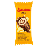 Mini Rocambole Bauducco Roll Chocolate 34g