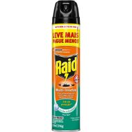 Inseticida Aerossol Raid Multi-insetos Base Água Eucalipto Leve Mais Pague Menos 420ml