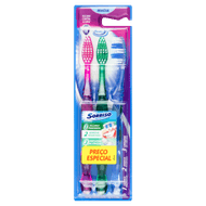 Escova de Dente Sorriso Tripla 1 2 3 com 3un