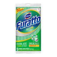 Pano Multiuso Limppano Furatto Roll Verde 30un
