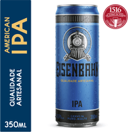 Cerveja Eisenbahn American IPA Puro Malte Lata 350ml