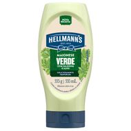 Maionese Verde com Salsinha e Alho  Hellmann's 335g