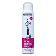 Desodorante Aerosol Monange Frutas Vermelhas 150ml