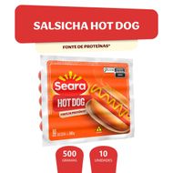 Salsicha Seara Hot Dog 500g