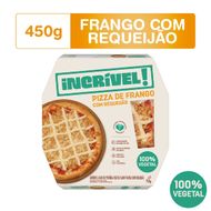 Pizza de frango com requeijão 100% vegetal Incrível! 450g