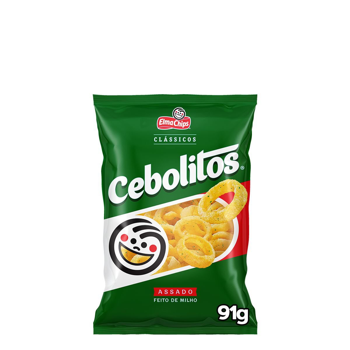 Salgadinho Cebola Elma Chips Cebolitos 91G - Super Muffato Salgadinho Cebola Elma Chips Cebolitos 91G - Super Muffato