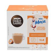 cafe em capsula nescafe dolce gusto cappuccino doce de leite 10 capsulas 170g