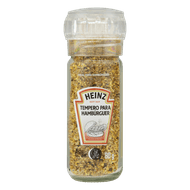 Tempero para Hambúrguer com Moedor BR Spices Heinz  80g
