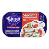 Sardinha Robinson Crusoe Molho de Tomate 125g
