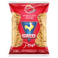 Macarrão Galo Sêmola Pena 500g
