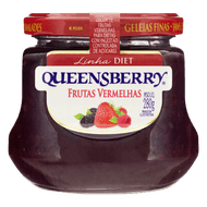 Geleia Queensberry Frutas Vermelhas Diet 280ml