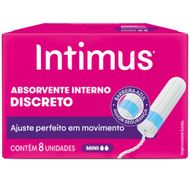 Absorvente Interno Intimus Mini Caixa  8 Unidades