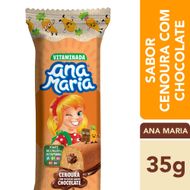 Bolinho Ana Maria QD+ Cenoura com Chocolate 35g