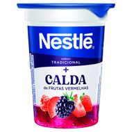 iogurte parcialmente desnatado tradicional calda frutas vermelhas nestle copo 150g