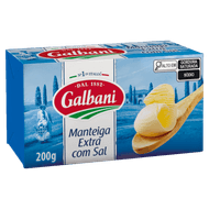 Manteiga Galbani Extra Csal Tbl 200g